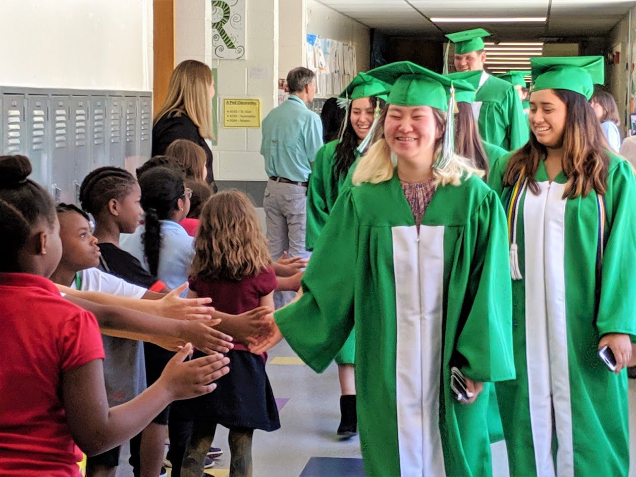 KCS Graduation Walk